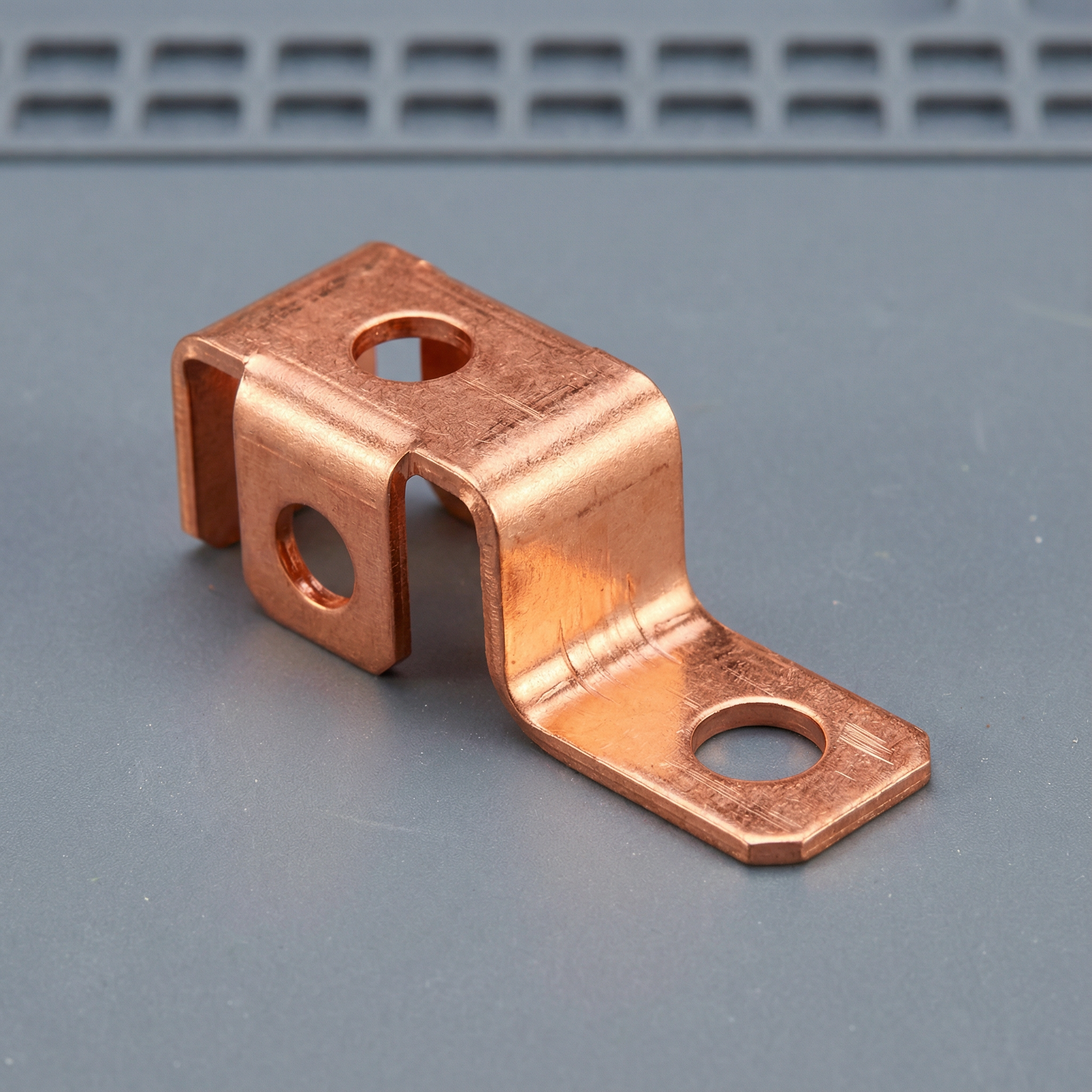 High-Current Copper Busbar